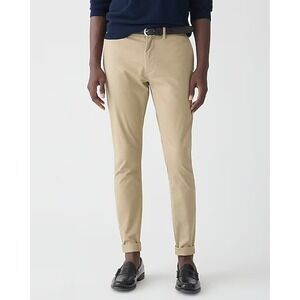 J Crew Flex Slim Fit Chino Pants Tan Mens W31 L32